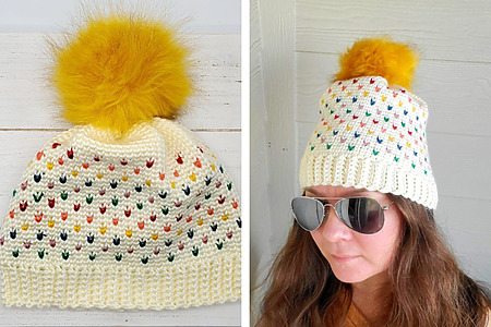 crochet retro hat free pattern