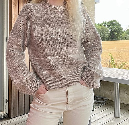 free step-by-step sweater knitting pattern for beginners