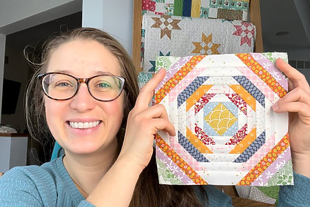 easy pineapple quilt block tutorial for beginners