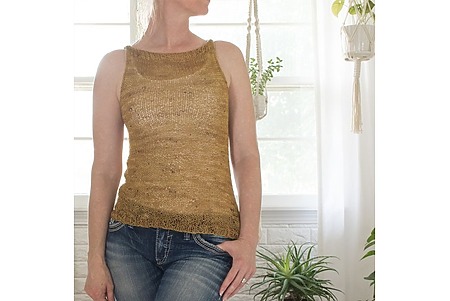 loose knit tank top