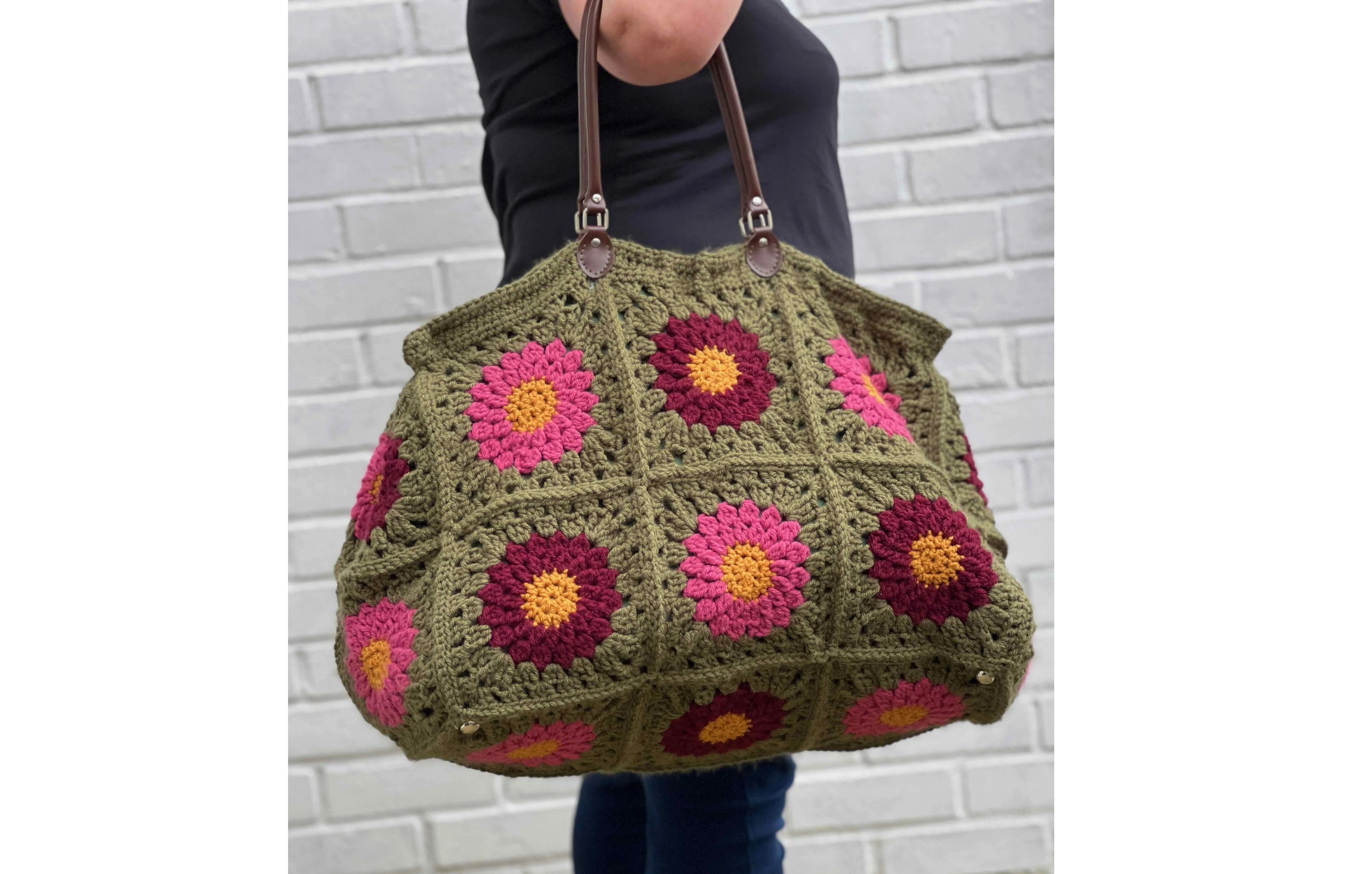 Free crochet travel bag pattern - Crafts on display