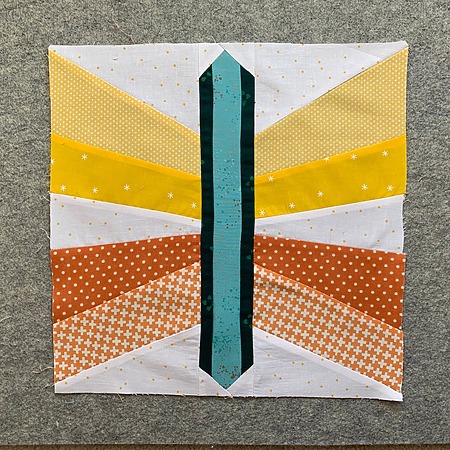 Free butterfly quilt block pattern and tutorial