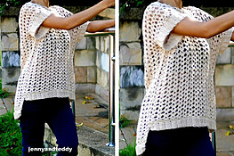 DIY summer crochet tunic