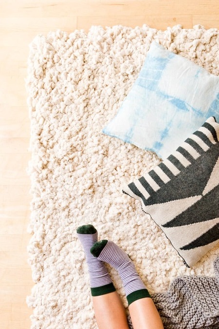 How to Make a DIY Rug from Scratch Tutorial