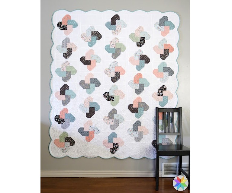 Scalloped quilt border tutorial Crafts on display