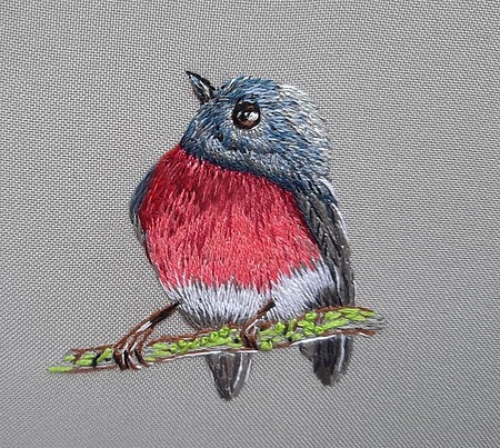 Free Bird Embroidery Pattern