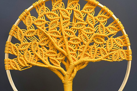 macrame Tree of Life step by step tutorial