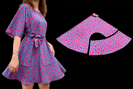 Easy Summer Dress Sewing Tutorial – No Pattern Needed