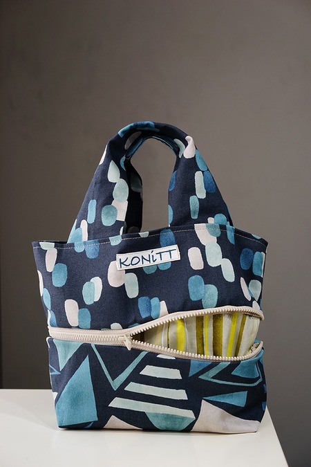 Height adjustable tote bag – free sewing pattern