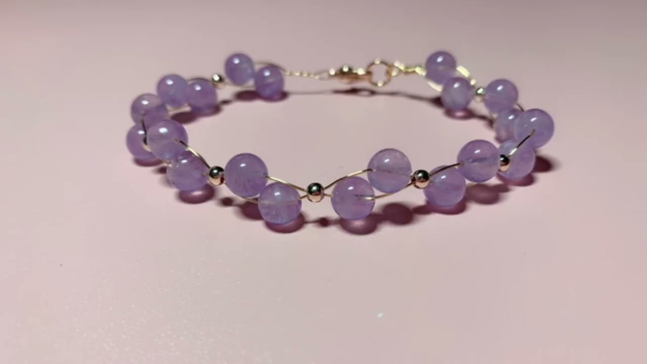 Easy Gemstone Bracelet Tutorial Crafts On Display