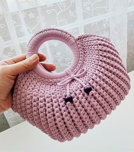 How to crochet a wood ring bag – beginner-friendly pattern