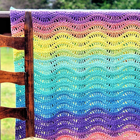 mandala baby blanket - free crochet pattern
