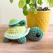 Low-Sew Turtle Crochet Pattern | Quick 2-Hour Amigurumi