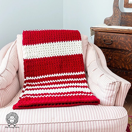 Beginner-friendly throw blanket – free crochet pattern