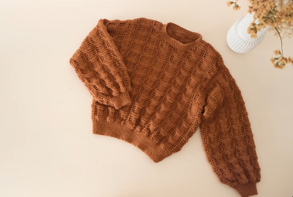 How to Knit The Rosery Jumper ~ Free Knitting Pattern!