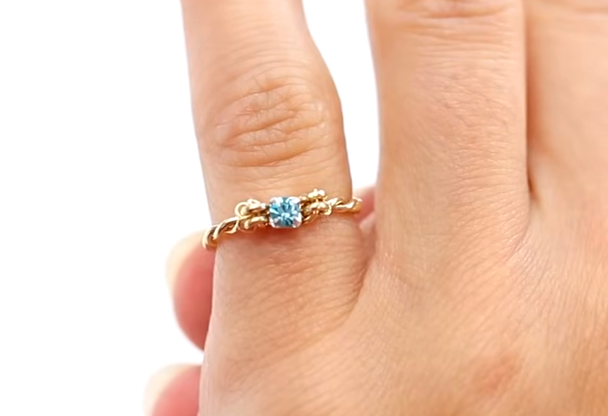 How to make dainty rings tutorial Crafts on display