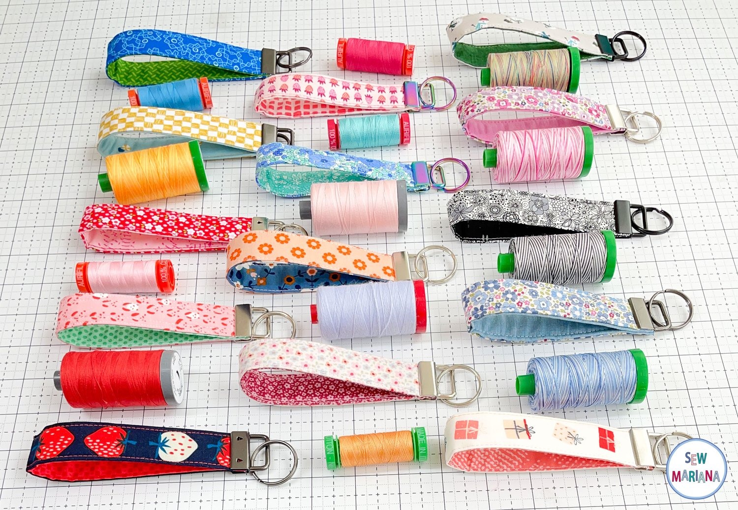 How to make easy key fobs - Crafts on display