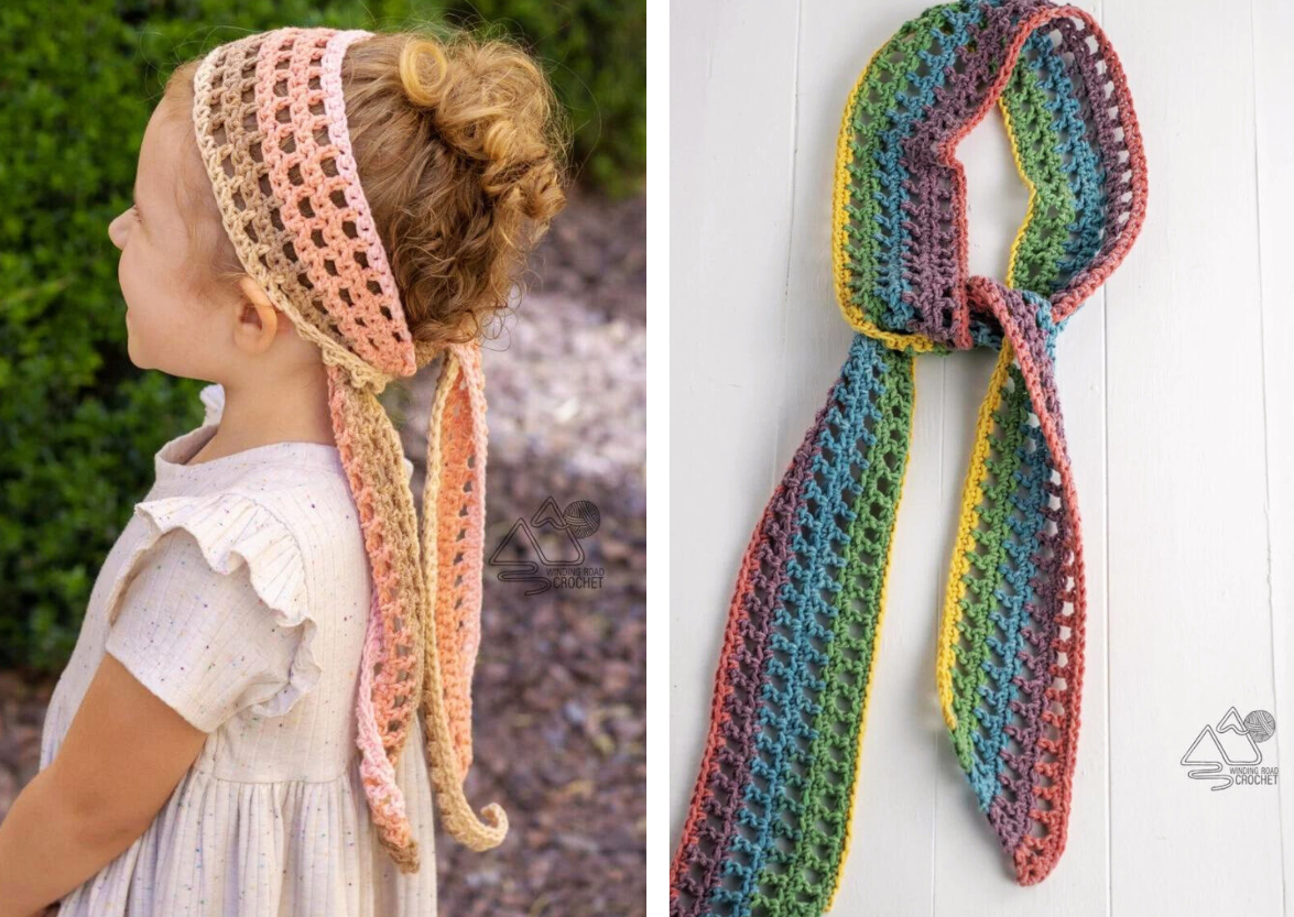 Free crochet head scarf pattern Crafts on display Free crochet head scarf pattern Crafts on display