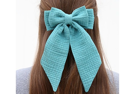 DIY fabric hair bow