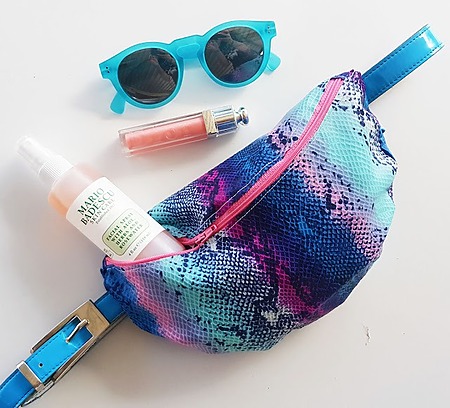 Upcycled fanny pack sewing tutorial