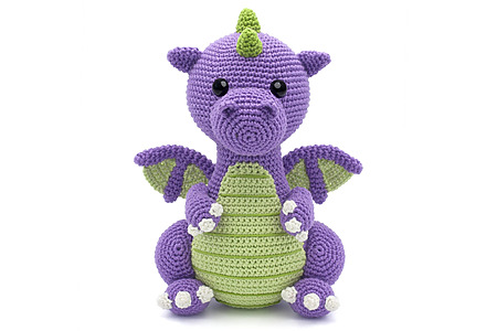 crochet dragon amigurumi