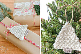 DIY Crochet Flat Christmas Tree Pattern