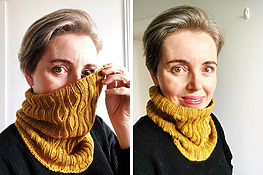 easy knit cowl