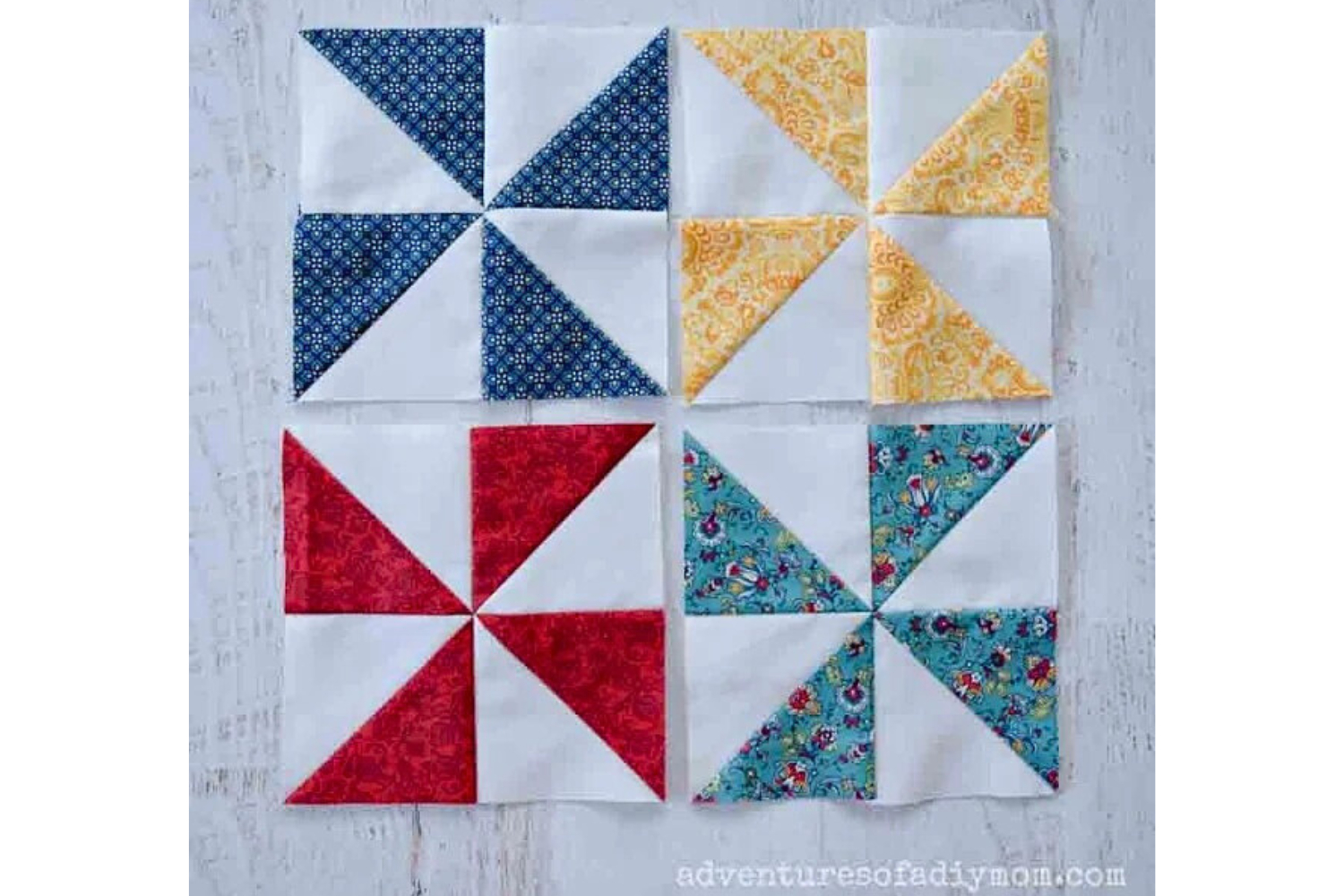 How to sew a pinwheel quilt block - beginner-friendly tutorial - Crafts ...