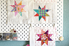 DIY Wonky Star Quilt Block