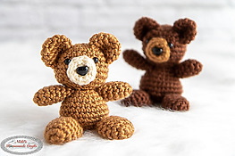 Tiny Crochet Teddy Bears