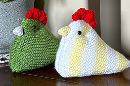 DIY easy knit chicken