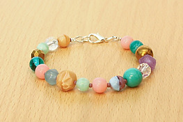 DIY simple beaded bracelet