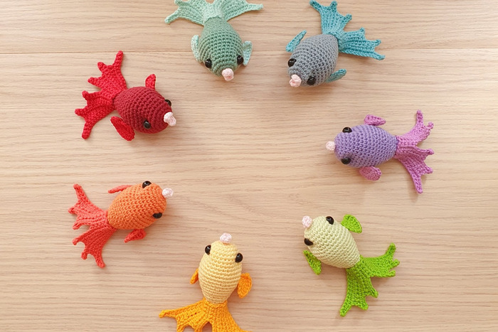 crochet kissy fish pattern