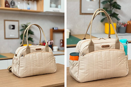 DIY diaper bag free sewing pattern