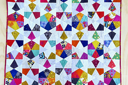 Waterwheel Quilt - Free EPP Quilt Pattern