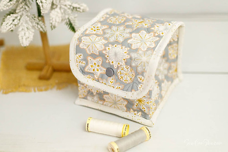 Fabric Gift Box: Free Sewing Pattern