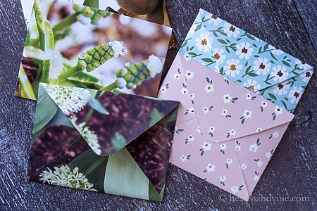 how to create custom envelopes from magazine pages and more