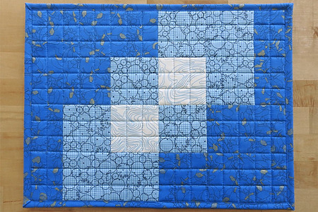 Tumbling Transparency Placemat Quilting Tutorial