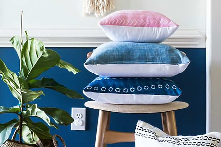 beautiful zippered pillows - easy sewing tutorial for beginners