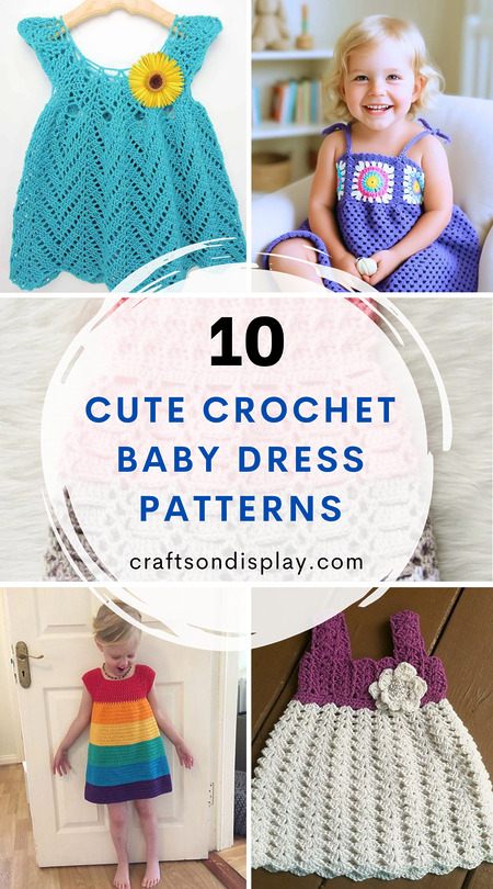 free crochet patterns for adorable summer baby and toddler dresses
