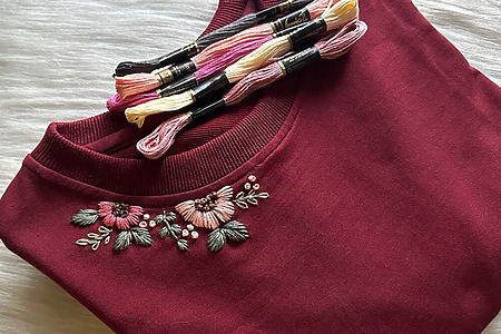Easy DIY T-Shirt Hand Embroidery for Beginners