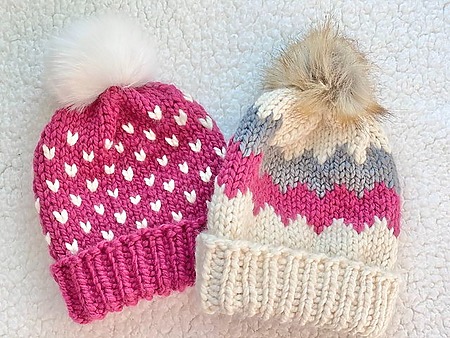 Simple Brimmed Hat free knitting pattern