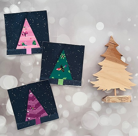 free paper-pieced Christmas tree patterns
