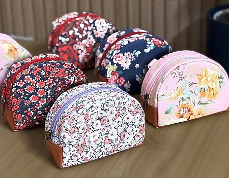 DIY Dome Pouch - Free Sewing Pattern