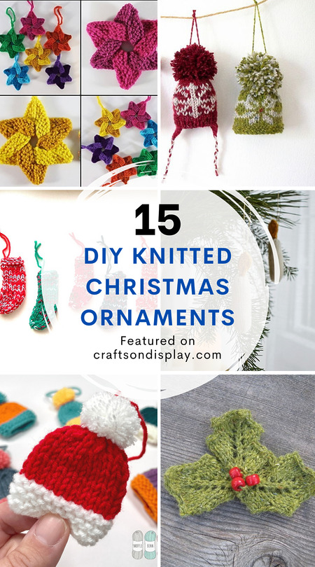 free knitting patterns for Christmas decorations