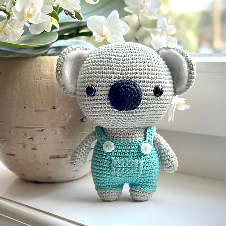 free koala crochet amigurumi pattern