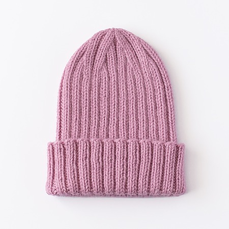 Soft Melody Hat - free knitting pattern for cute ribbed beanie