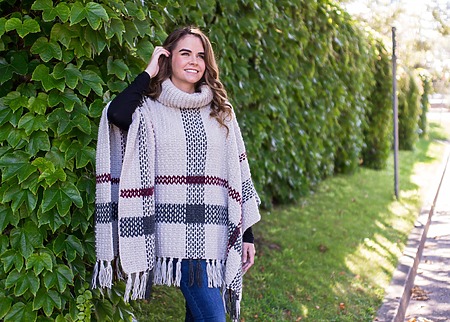 Free Tartan Poncho Crochet Pattern