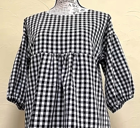 Sew A Blouse From 1 Yard Of Fabric - No-Pattern Blouse Tutorial