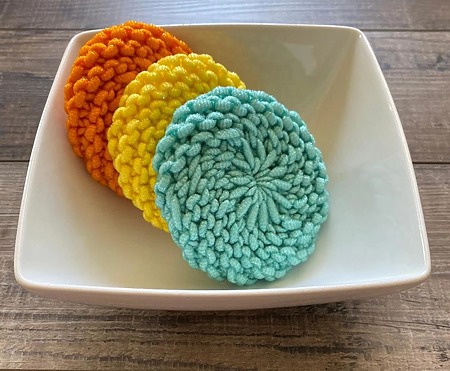 Spiral Scrubby Free Knitting Pattern
